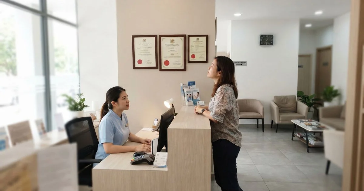 How to check if a dentist or clinic is licensed in Malaysia