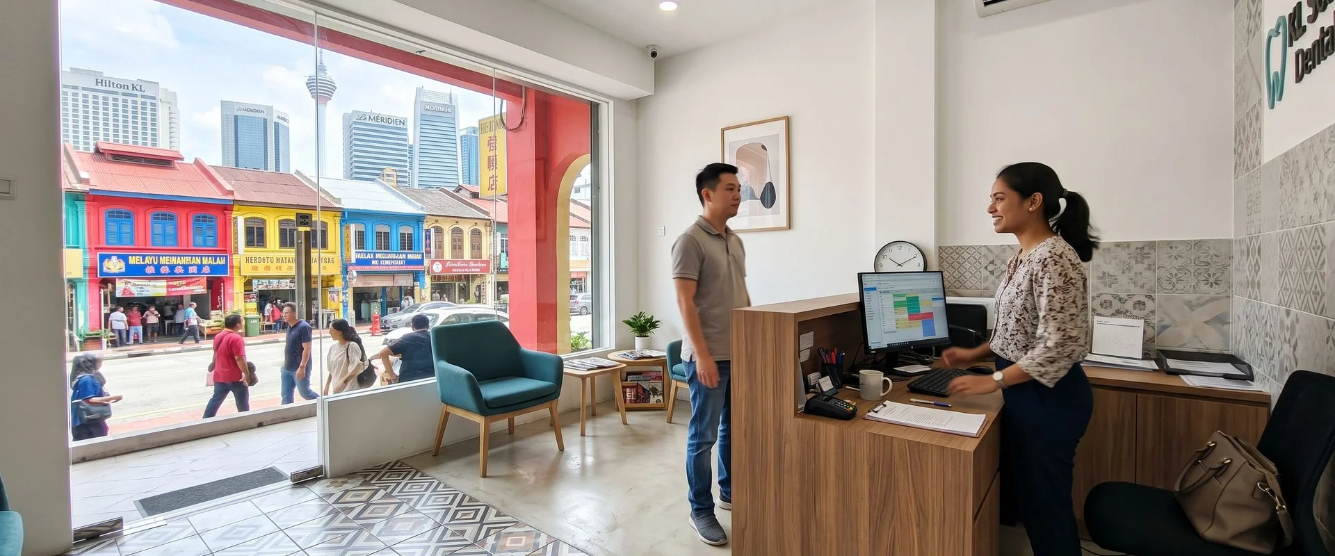 dentist in Brickfields, Kuala Lumpur